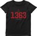 Women's T-shirt "Vinnytsia 1363", Black, XS
