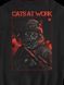 Women's Sweatshirt "Cats at Work", Black, M