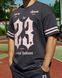 Men's T-shirt Oversize &ldquo;23&rdquo; Gray gri XSS with numbers