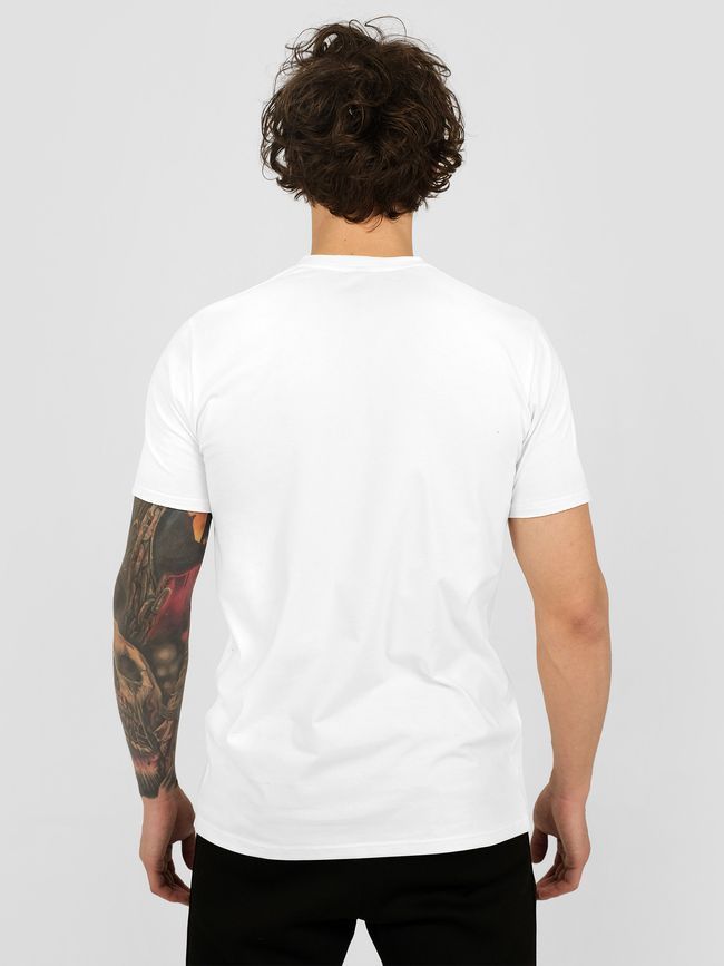 Men's T-shirt "Enjoy, be Capy (Capybara)", White, S