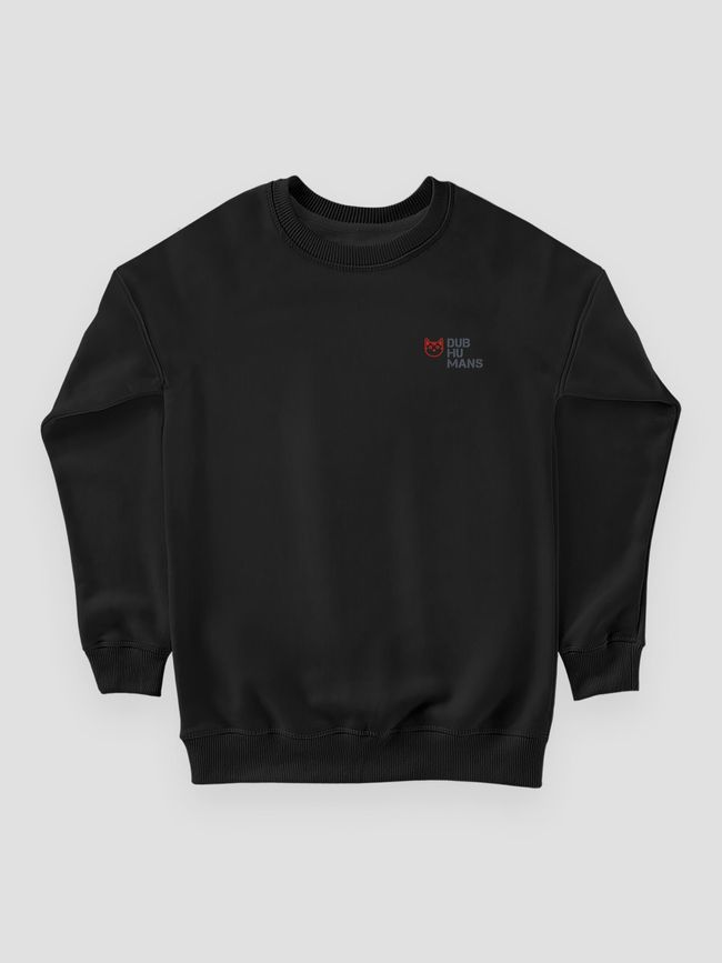 Women's Sweatshirt "Cats at Work", Black, M