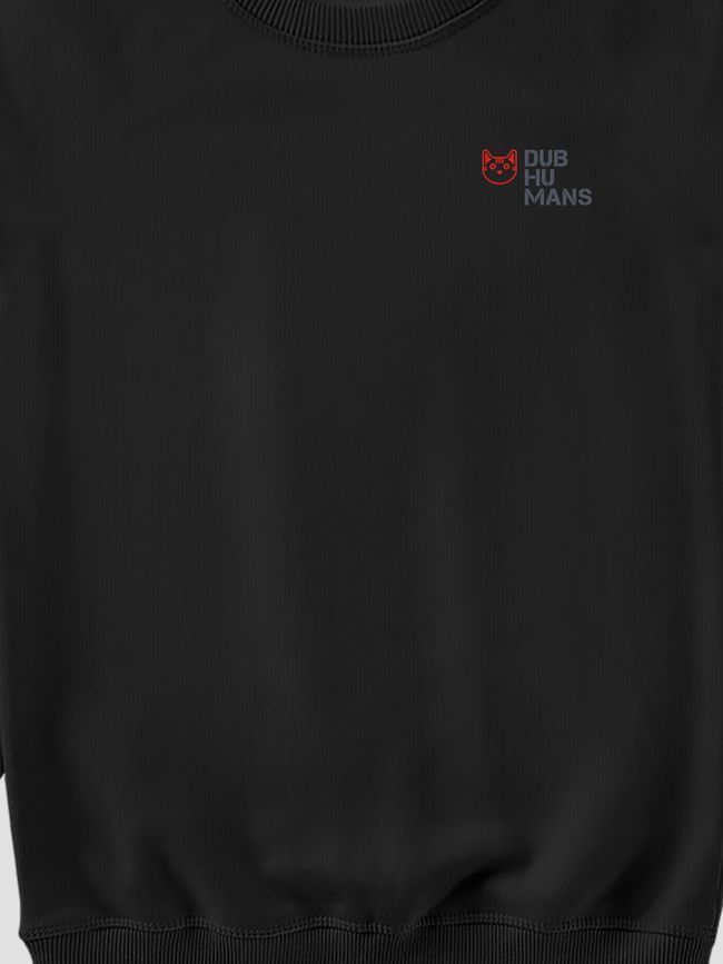 Women's Sweatshirt "Cats at Work", Black, M