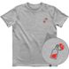 Men's T-shirt “Bandera Smoothie Mini”, Gray melange, XS