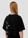 Women's oversized T-shirt Dubhumans Splash, Black, ML