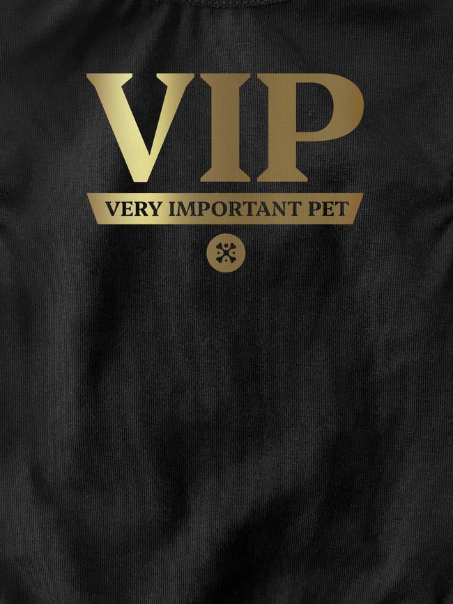 Майка для котів "VIP", Чорний, XS