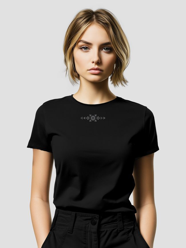 Футболка жіноча "Liberty Arrows", Чорний, M