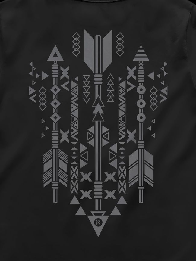 Футболка жіноча "Liberty Arrows", Чорний, M