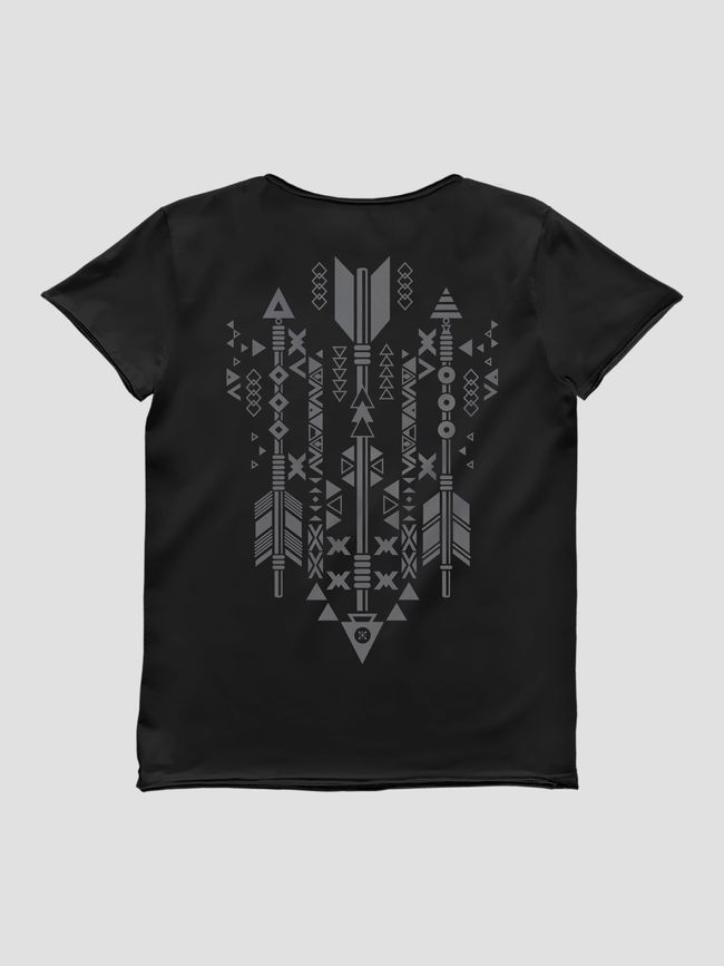 Футболка жіноча "Liberty Arrows", Чорний, M