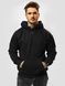 Men's Hoodie "Escape from Reality", Black, M-L