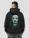 Men's Hoodie "Escape from Reality", Black, M-L