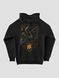 Men's Hoodie "3SAB vs Organisms", Black, M-L