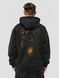 Men's Hoodie "3SAB vs Organisms", Black, M-L