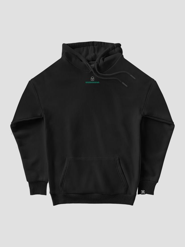 Men's Hoodie "Escape from Reality", Black, M-L