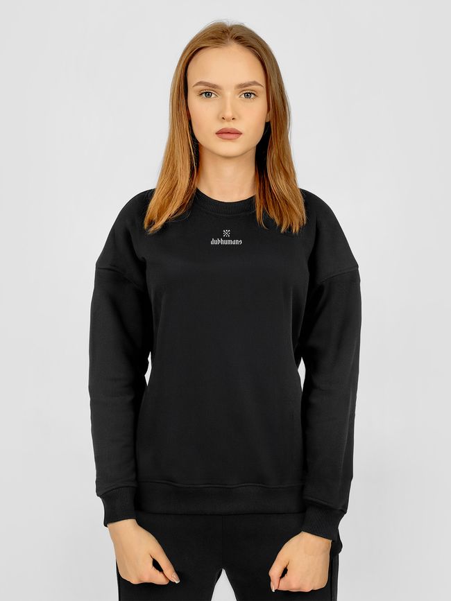 Women's Sweatshirt ””Under Control”, Black, M