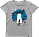Women's T-shirt “Space Warship”, Gray melange, XS
