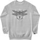 Men's Sweatshirt "Operation Dragonfly", Gray, XS