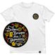 Men's T-shirt with a Changeable Patch “Good evening, we are from Ukraine”, White, XS