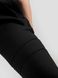Костюм жіночий худі чорний зі змінним патчем "Dubhumans", Чорний, 2XS, XS (99 см)