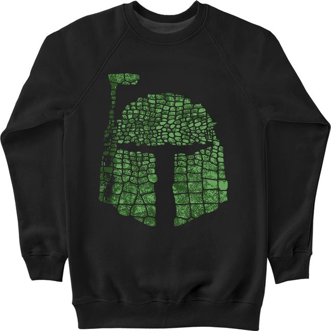 Men's Sweatshirt "Bounty Hunter Crocodile Skin", Black, M