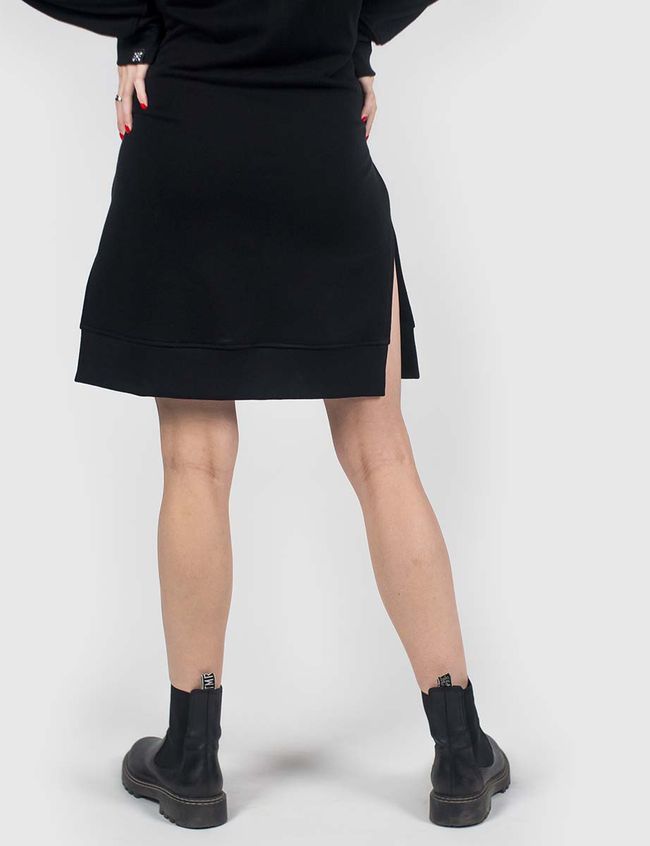 Жіноча сукня-худі з капюшоном, Чорний, XS-S