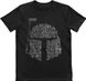 Men's T-shirt "Bounty Hunter Crocodile Skin", Black (Special Edition), XS