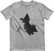 Men's T-shirt "Smoke Triangle", Gray melange, XS