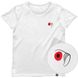 Women's T-shirt “What? Mini”, White, XS