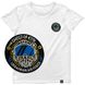 Women's T-shirt with a Changeable Patch “The Ghost of Kyiv”, White, XS