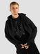 Men's tracksuit set with t-shirt “Minimalistic Trident”, Black, 2XS, XS (99  cm)