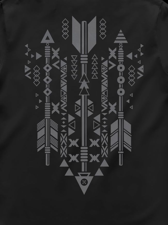 Футболка чоловіча "Liberty Arrows", Чорний, M
