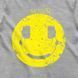 Футболка чоловіча "Music Smile", Сірий меланж, M