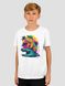 Kid's T-shirt "Stay Strong, be Capy (Capybara)", White, XS (110-116 cm)