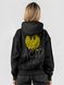 Women's Hoodie "Acid House Staff", Black, M-L