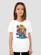 Kid's T-shirt "Stay Strong, be Capy (Capybara)", White, XS (110-116 cm)