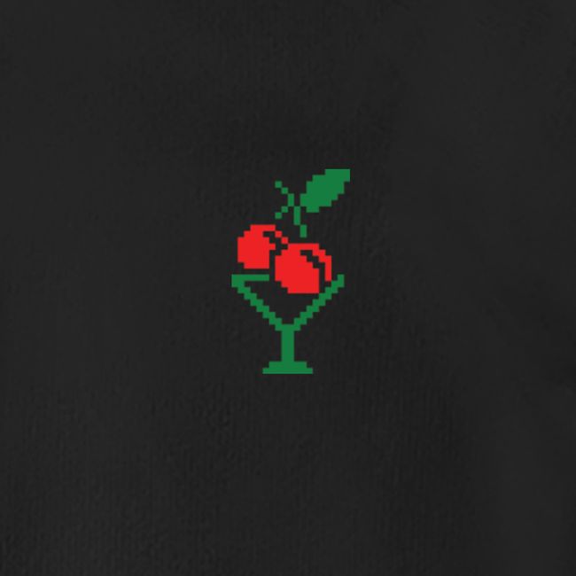 Men's Sweatshirt “Vyshnya (Cherry)”, Black, M
