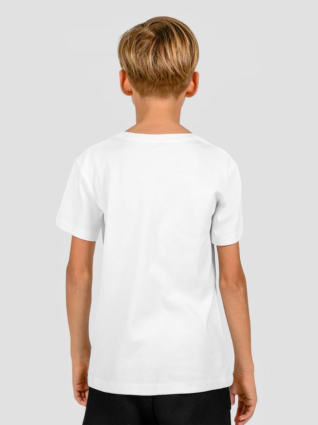 Kid's T-shirt "Stay Strong, be Capy (Capybara)", White, XS (110-116 cm)