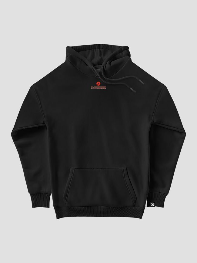 Women's Hoodie "Machine", Black, M-L