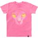 Kid's T-shirt "Green-Eyed Cat", Sweet Pink, 3XS (86-92 cm)
