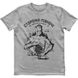 Men's T-shirt “The Guard of the North, Red Forest Doesn’t Forgive”, Gray melange, XS