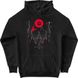 Women's Hoodie "AFU-Signal", Black (Special Edition), 2XS