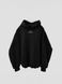 Women's Hoodie Oversize "Twosome Nuns&rdquo;, Black, One Size
