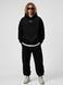 Women's Hoodie Oversize "Twosome Nuns&rdquo;, Black, One Size