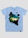 Kid's T-shirt "Carpathian Face", Light Blue, 3XS (86-92 cm)