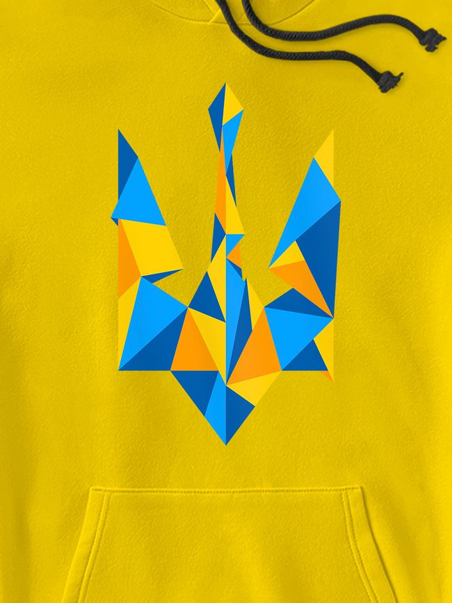 Худи детское "Ukraine Geometric", Светло желтый, XS  (110-116 см)