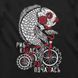 Men's T-shirt "The Crucian Fish the Game Has Begun", Black, XL