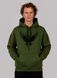 Men's Hoodie "The Owl of Main Directorate of Intelligence", Khaki, XS-S