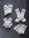 Socks "Pixel" White, White, 35-39