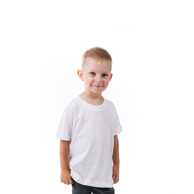 Футболка дитяча "Blank", Білий, XS (5-6 роки)