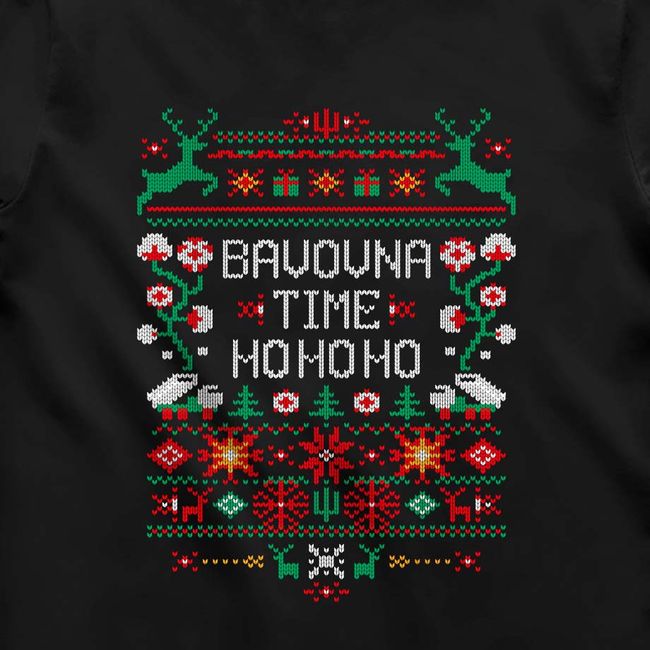 Men's T-shirt "Bavovna Time", Black, M