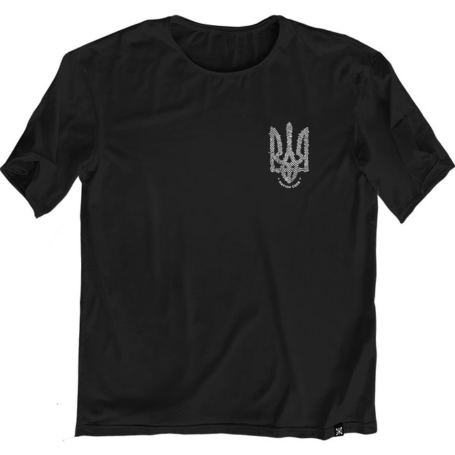 Men's T-shirt Oversize “Nation Code Small”, Black, XS-S